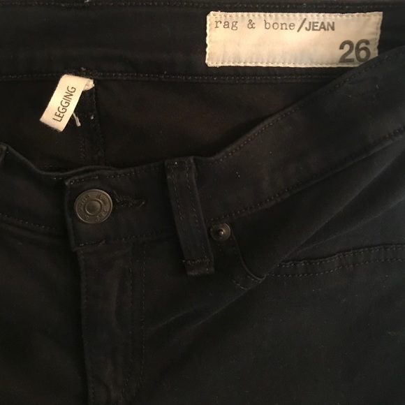 ⭐️SOLD⭐️ Rag & Bone/JEAN The Plush Legging Jeans - Picture 5 of 12